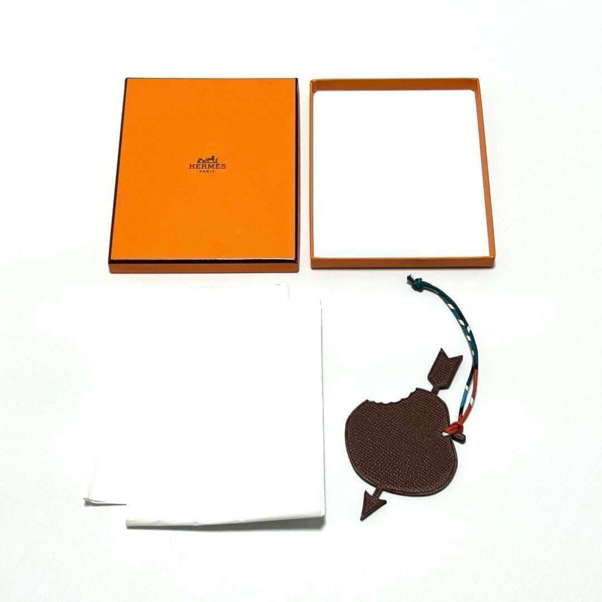 Hermes HERMES Women's Petit H Charm Apple Arrow