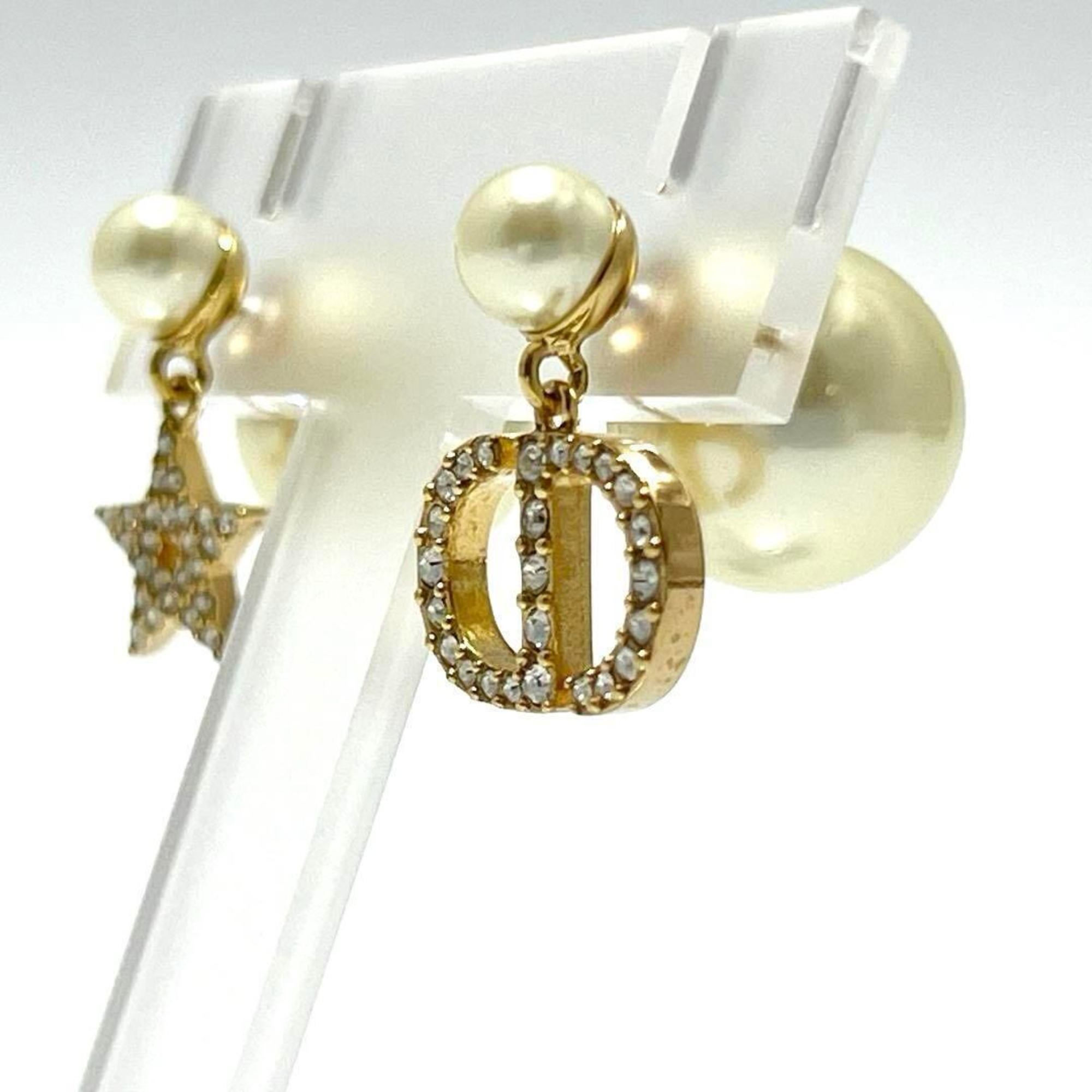 Christian Dior DIOR Women's Tribales Earrings Asymmetrical