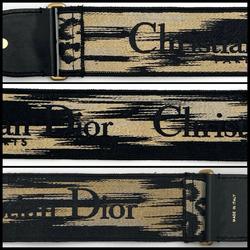 Christian Dior DIOR Women's Shoulder Strap Belt Leopard Print