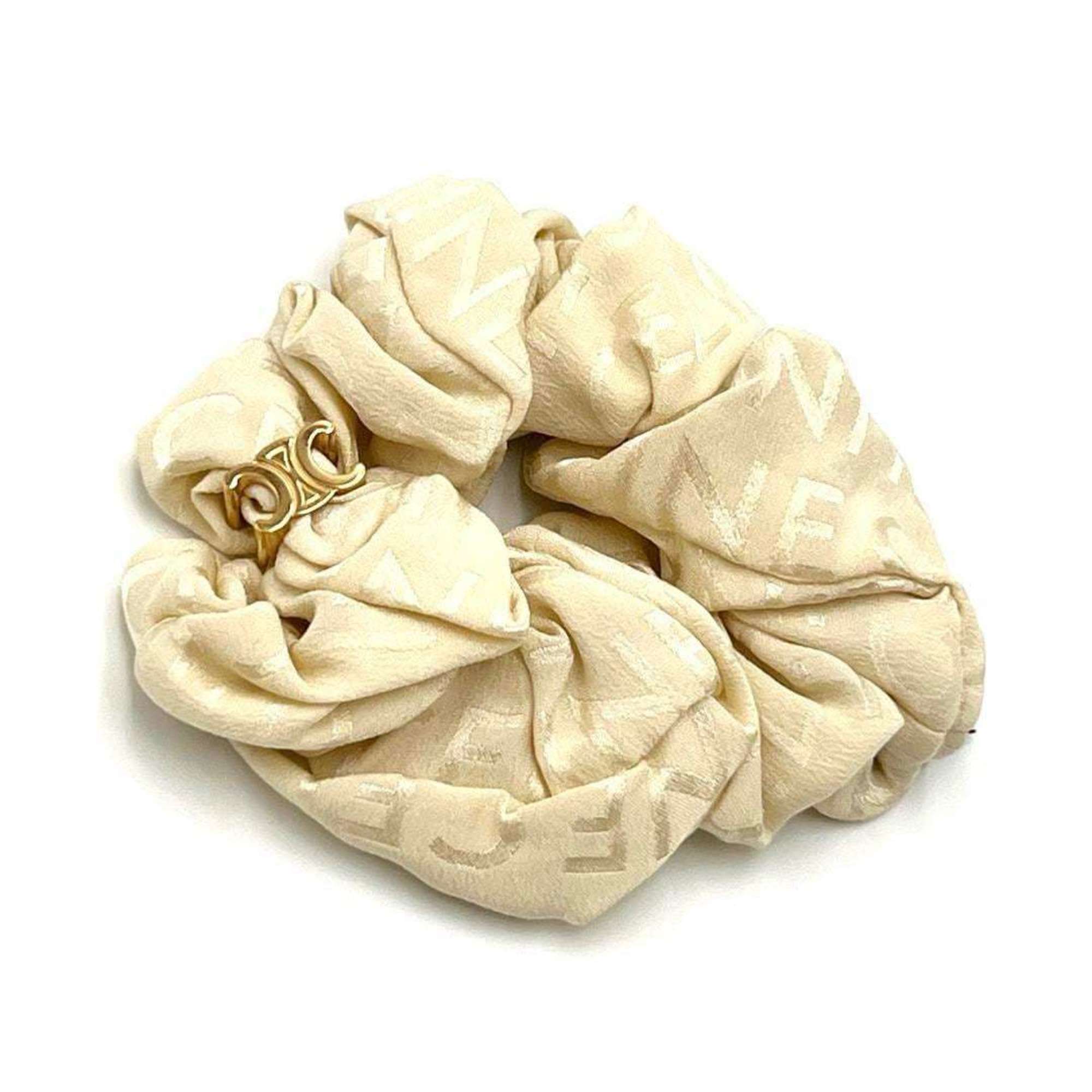 CELINE Women's Silk Scrunchie Hair Tie Hairband