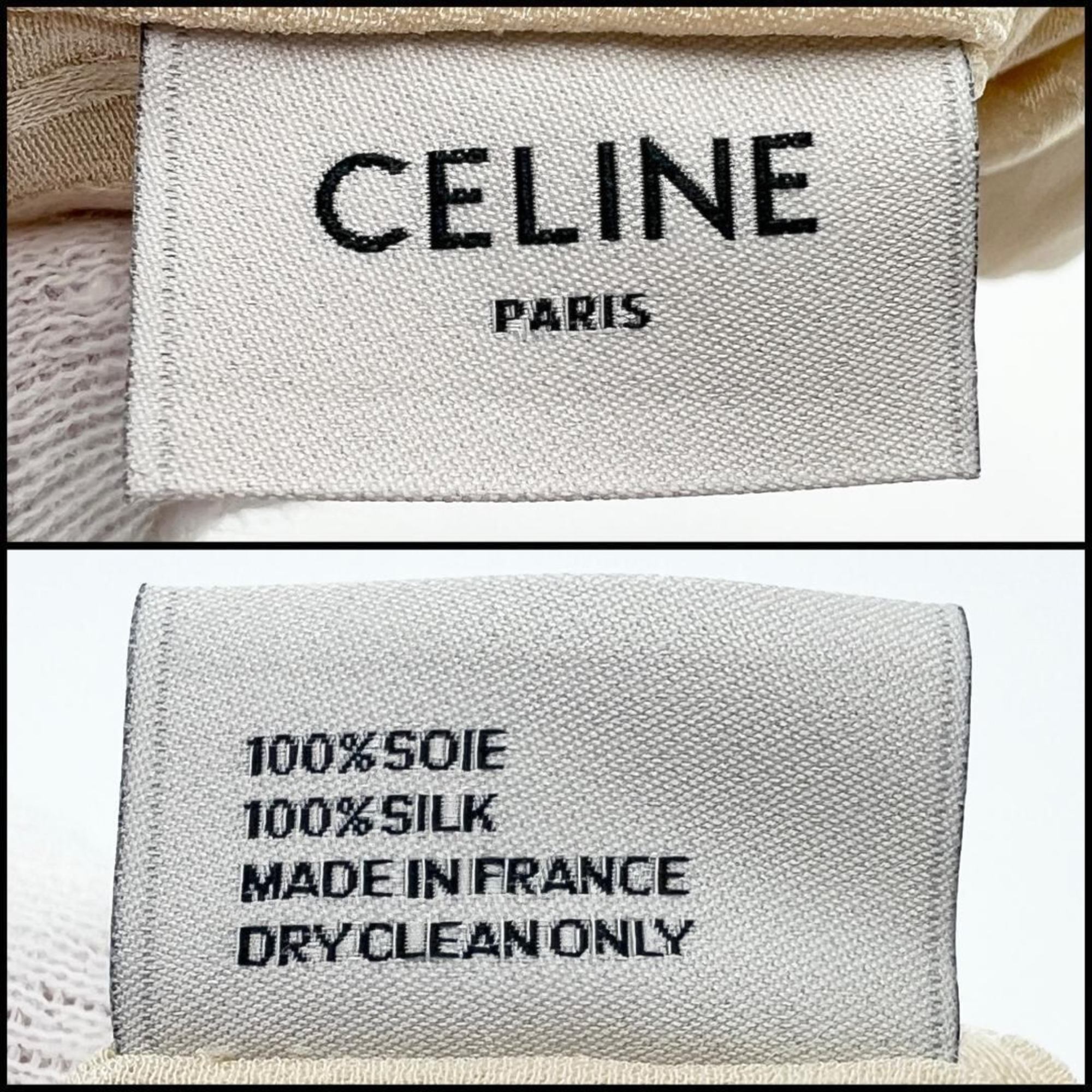 CELINE Women's Silk Scrunchie Hair Tie Hairband