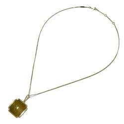 CELINE Women's Triomphe Plate Pendant Necklace