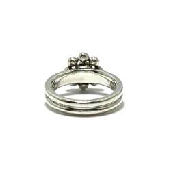 Tiffany Women's Jolly Beads Ring, Silver, Combination, K18