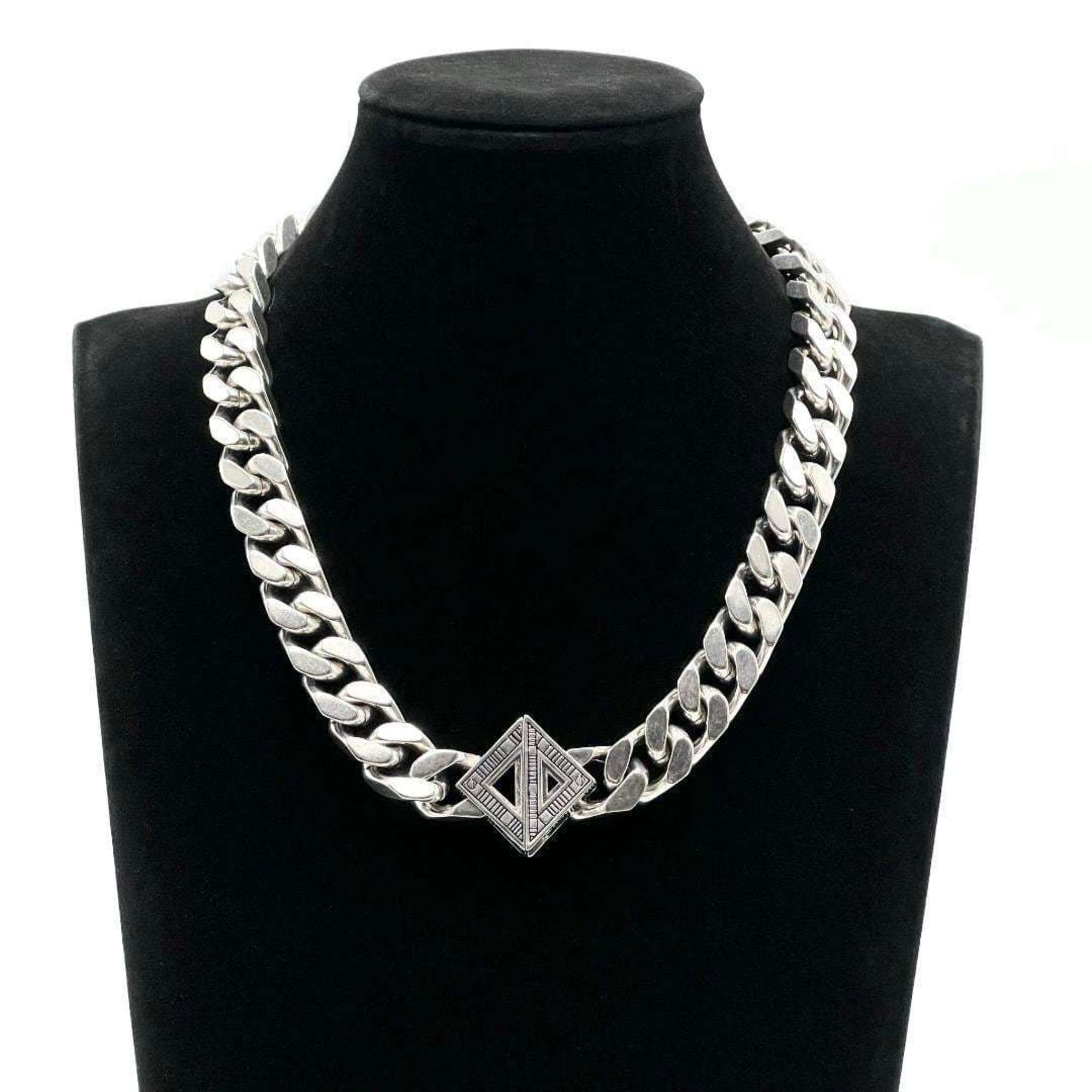 Christian Dior Dior Men s CD Diamond Choker Necklace Pendant eLADY Globazone