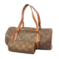 Louis Vuitton handbag Monogram Papillon 30 M51385 Brown ladies