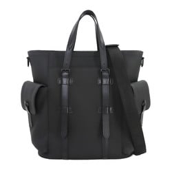 Louis Vuitton Christopher Tote 2way Shoulder Bag Taurillon Leather Black M58479 RFID