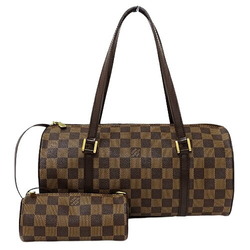 Louis Vuitton Damier Women's Handbag Papillon 30 N51303 Brown