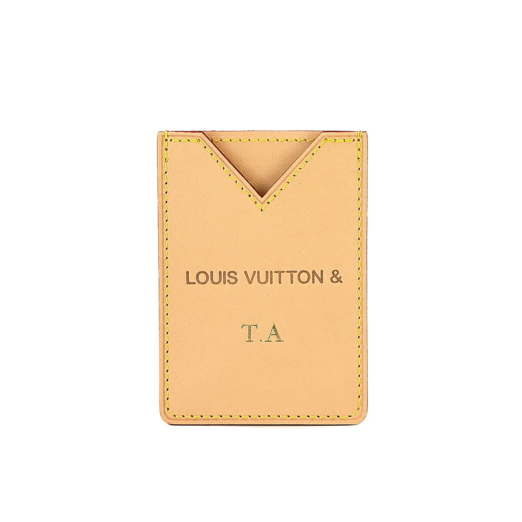 LOUIS VUITTON Porte Carte Vivienne Petula Business Card Holder/Card Case Beige M80820 Holder