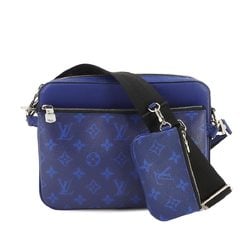 Louis Vuitton LOUIS VUITTON Taigarama Trio Shoulder Bag Cobalt M30848 RFID Messenger