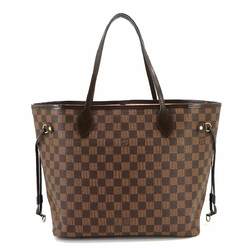 Louis Vuitton Damier Neverfull MM Ebene Rose Ballerine N41603 RFID