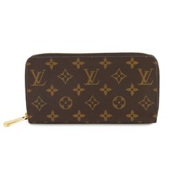 Louis Vuitton LOUIS VUITTON Monogram Zippy Wallet Round Long Brown M42616 RFID