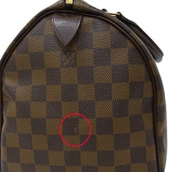 Louis Vuitton LOUIS VUITTON Bag Damier Women's Handbag Speedy 30 Ebene Brown M41531 Outing