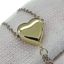 Tiffany & Co. Necklace for women, 750WG, 750YG, multi-heart drop, yellow gold, white polished