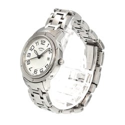 Hermes HERMES Clipper Classic CP1 310 Ladies Watch Date White Quartz