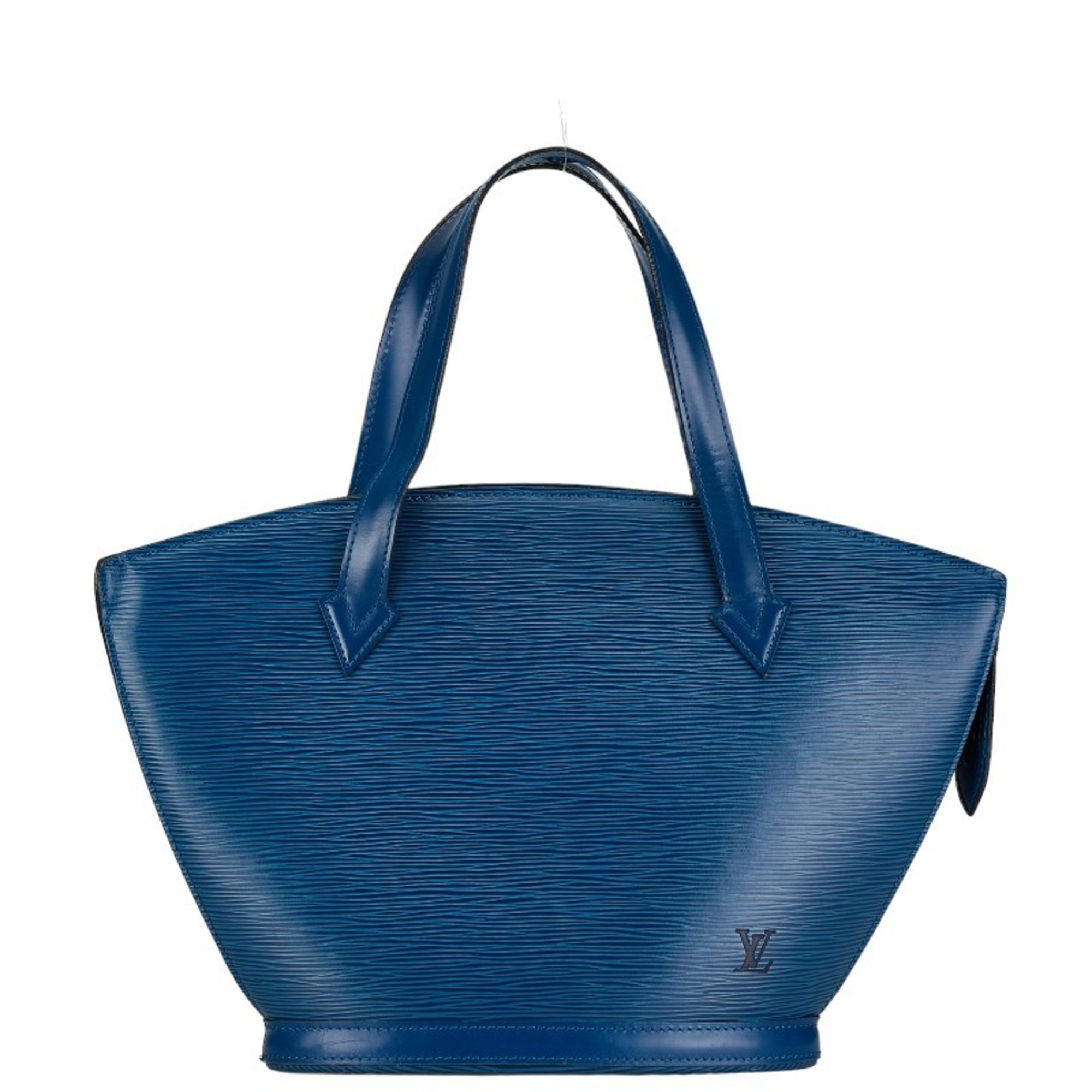 Louis Vuitton Epi Saint Jacques Handbag Tote Bag M52275 Toledo Blue Leather Women's LOUIS VUITTON