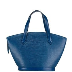 Louis Vuitton Epi Saint Jacques Handbag Tote Bag M52275 Toledo Blue Leather Women's LOUIS VUITTON