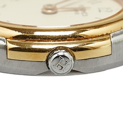 Hermes Windsor Watch Quartz Ivory Dial Stainless Steel Plated Women's HERMES