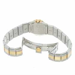 Chopard St. Moritz combination ladies watch grey YG yellow gold quartz