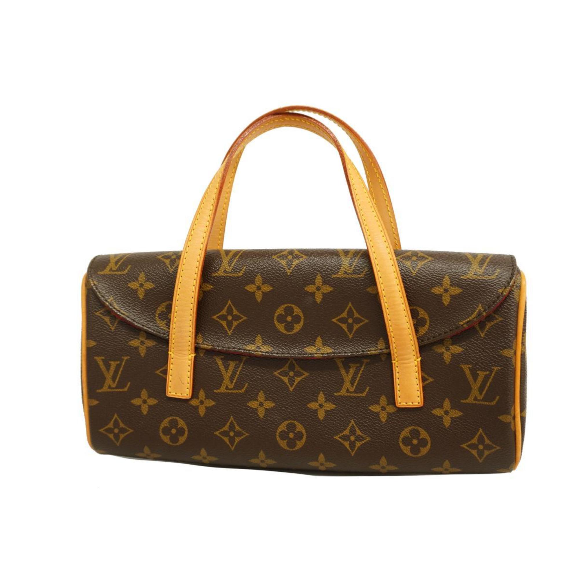 Louis Vuitton Handbag Monogram Sonatine M51902 Brown Ladies