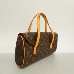 Louis Vuitton Handbag Monogram Sonatine M51902 Brown Ladies