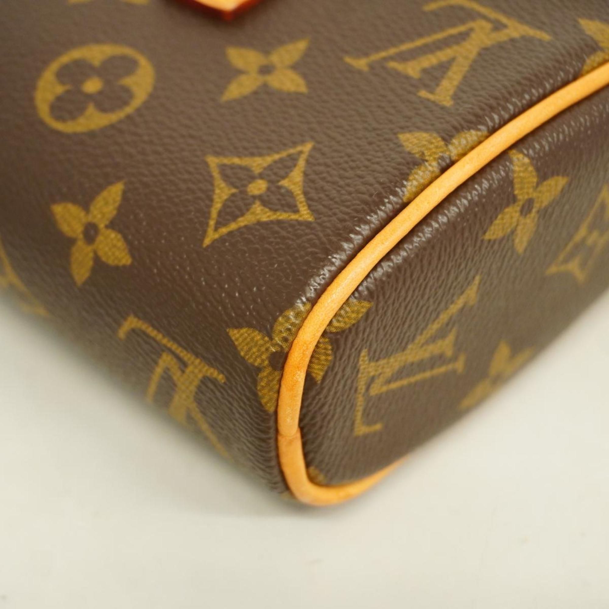 Louis Vuitton Handbag Monogram Sonatine M51902 Brown Ladies