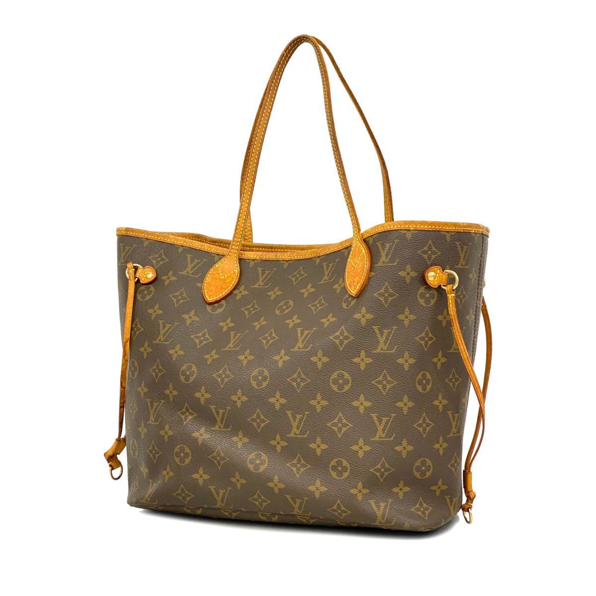 Louis Vuitton Tote Bag Monogram Neverfull MM M40156 Brown Women's