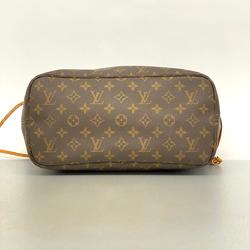 Louis Vuitton Tote Bag Monogram Neverfull MM M40156 Brown Women's