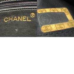 CHANEL Shoulder Bag Lambskin Black Women's n0003