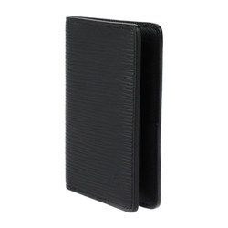 LOUIS VUITTON Louis Vuitton Organizer de Poche Business Card Holder/Card Case M60642 Epi Leather Black Holder