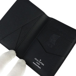 LOUIS VUITTON Louis Vuitton Organizer de Poche Business Card Holder/Card Case M60642 Epi Leather Black Holder