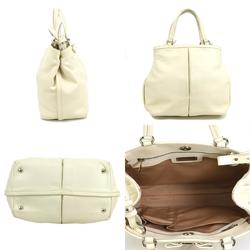 Salvatore Ferragamo handbag shoulder bag Vara ribbon leather ivory ladies r10051g