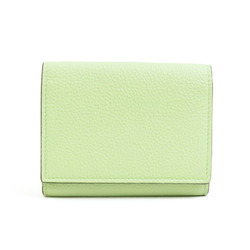 GUCCI Tri-fold wallet Leather Light yellow green Women's 731694 e58790j