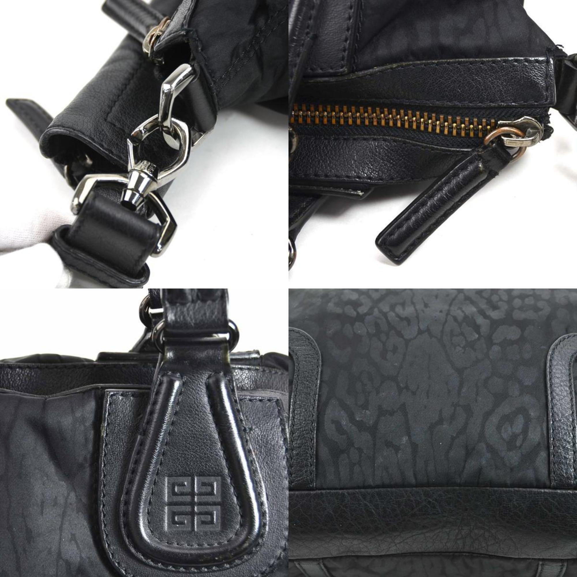 Givenchy GIVENCHY Handbag Shoulder Bag Nylon Black e58805