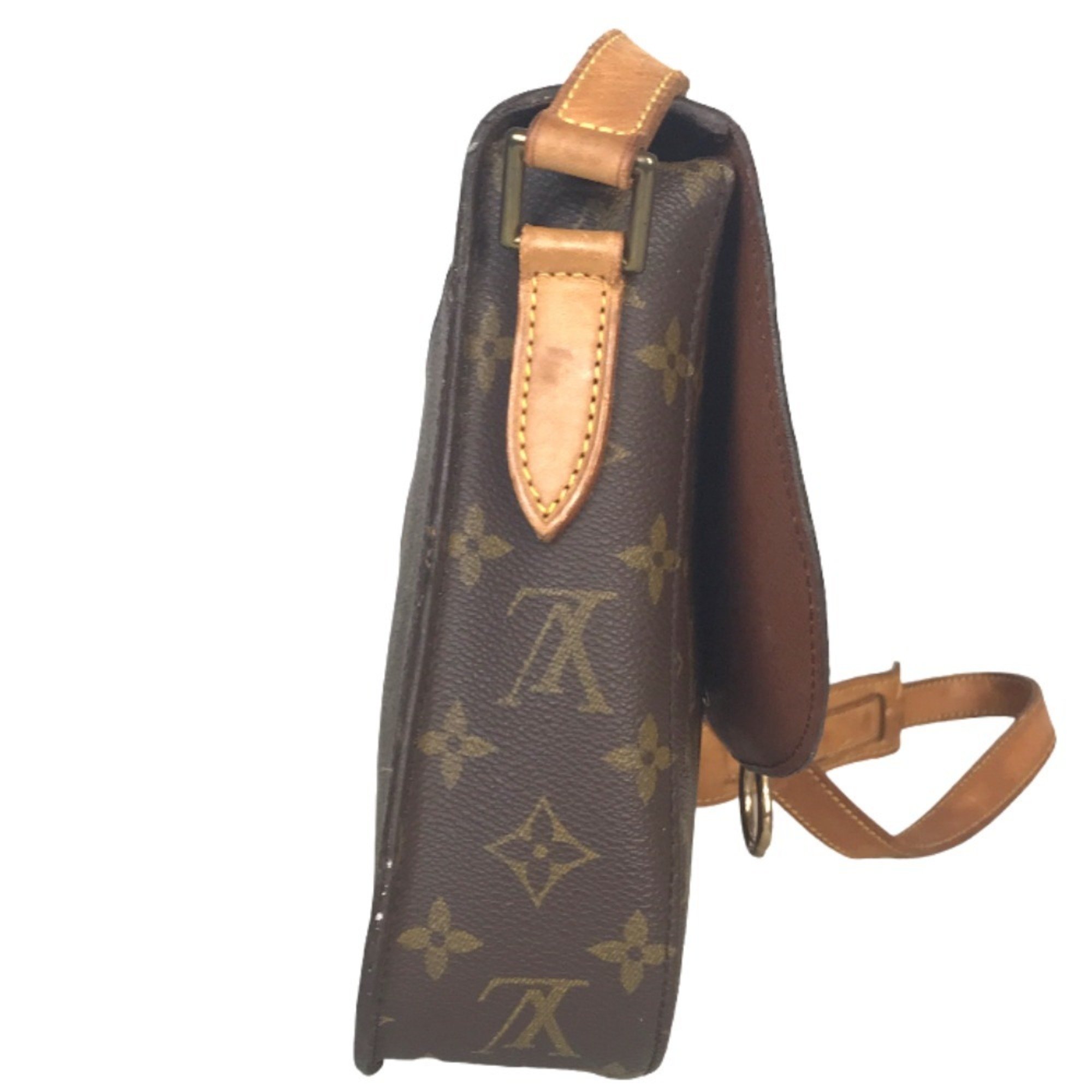 LOUIS VUITTON Saint-Clou Sling Bag Shoulder Women's Monogram Canvas Brown M51242