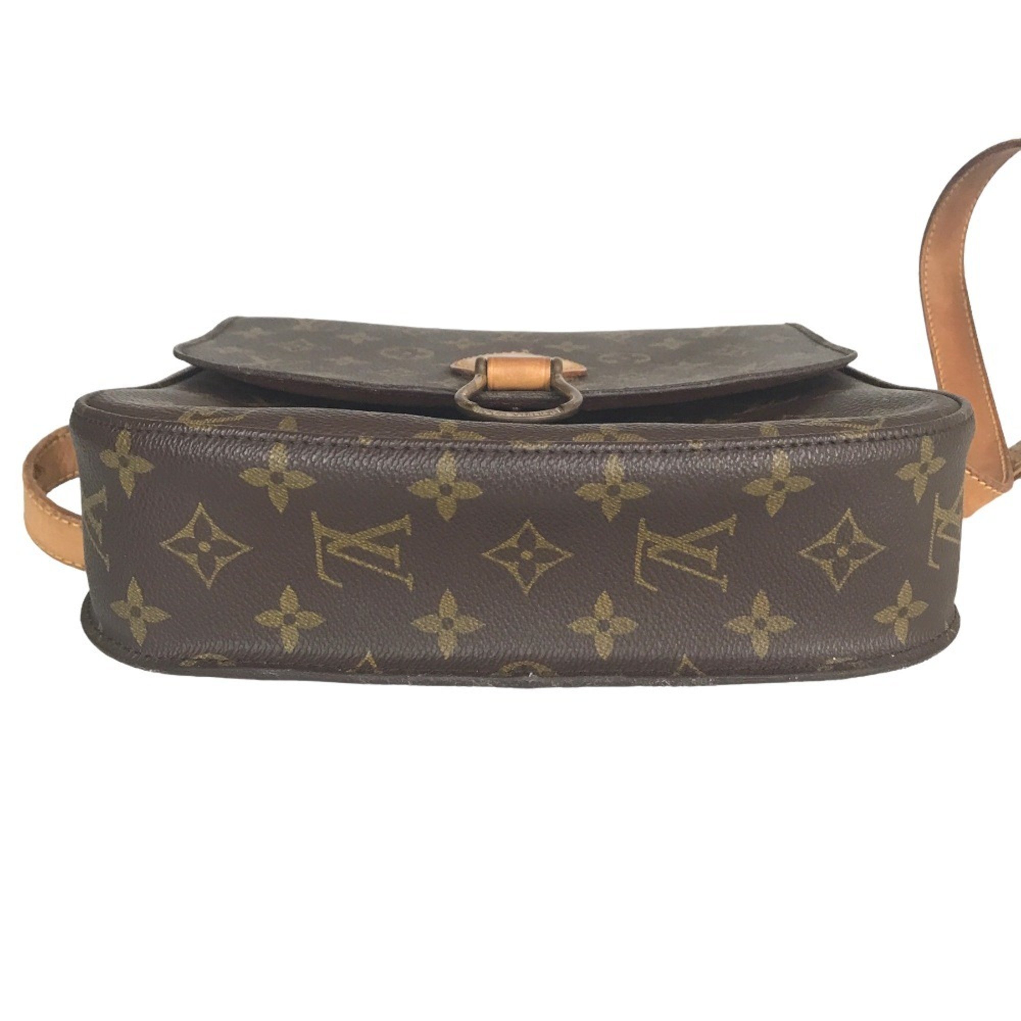 LOUIS VUITTON Saint-Clou Sling Bag Shoulder Women's Monogram Canvas Brown M51242