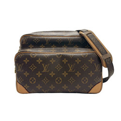 Louis Vuitton LOUIS VUITTON Shoulder Bag Monogram Nile Canvas Brown Men's Women's M45244 z1609