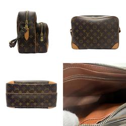 Louis Vuitton LOUIS VUITTON Shoulder Bag Monogram Nile Canvas Brown Men's Women's M45244 z1609