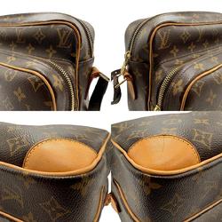 Louis Vuitton LOUIS VUITTON Shoulder Bag Monogram Nile Canvas Brown Men's Women's M45244 z1609