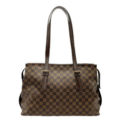 Louis Vuitton LOUIS VUITTON Shoulder Bag Damier Chelsea Canvas Ebene Men's Women's N51119 z1650