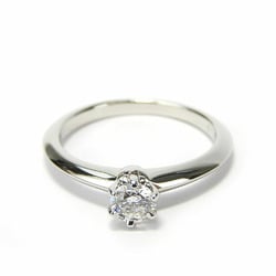 Tiffany Ring Setting Solitaire Pt950 Diamond Approx. 3.1g Platinum Engagement for Women TIFFANY&Co.