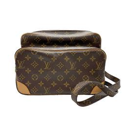 Louis Vuitton LOUIS VUITTON Shoulder Bag Nile Monogram Canvas Brown Men's M45244 n0015