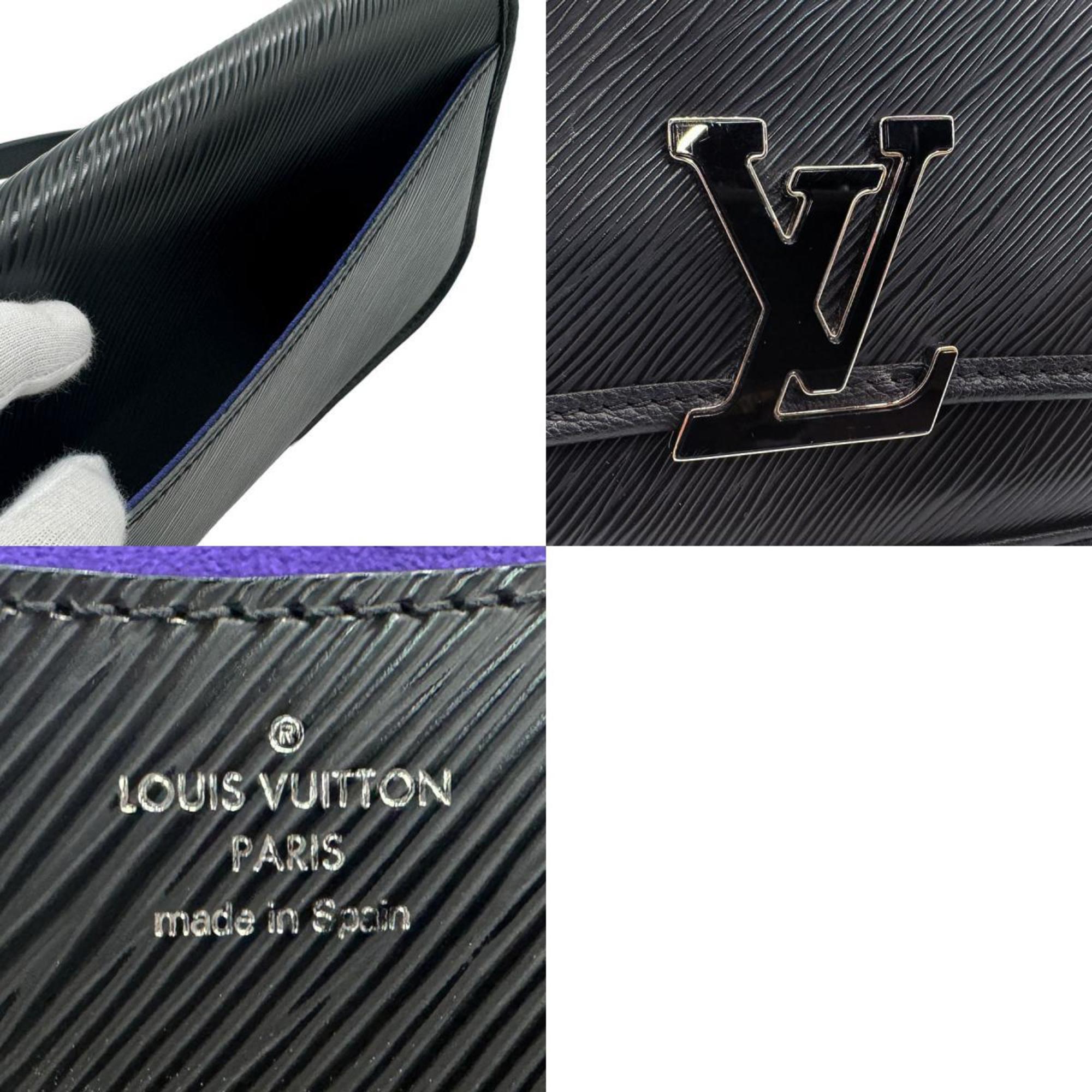 Louis Vuitton Shoulder Bag Epi Bussy NM Leather Noir Men's Women's M59386 n0022