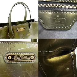 Louis Vuitton LOUIS VUITTON Handbag Monogram Vernis Wilshire PM Gris Art Deco Women's M91627 z1595