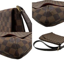 Louis Vuitton LOUIS VUITTON Shoulder Bag Damier Musette Canvas Ebene Women's N51302 n0001