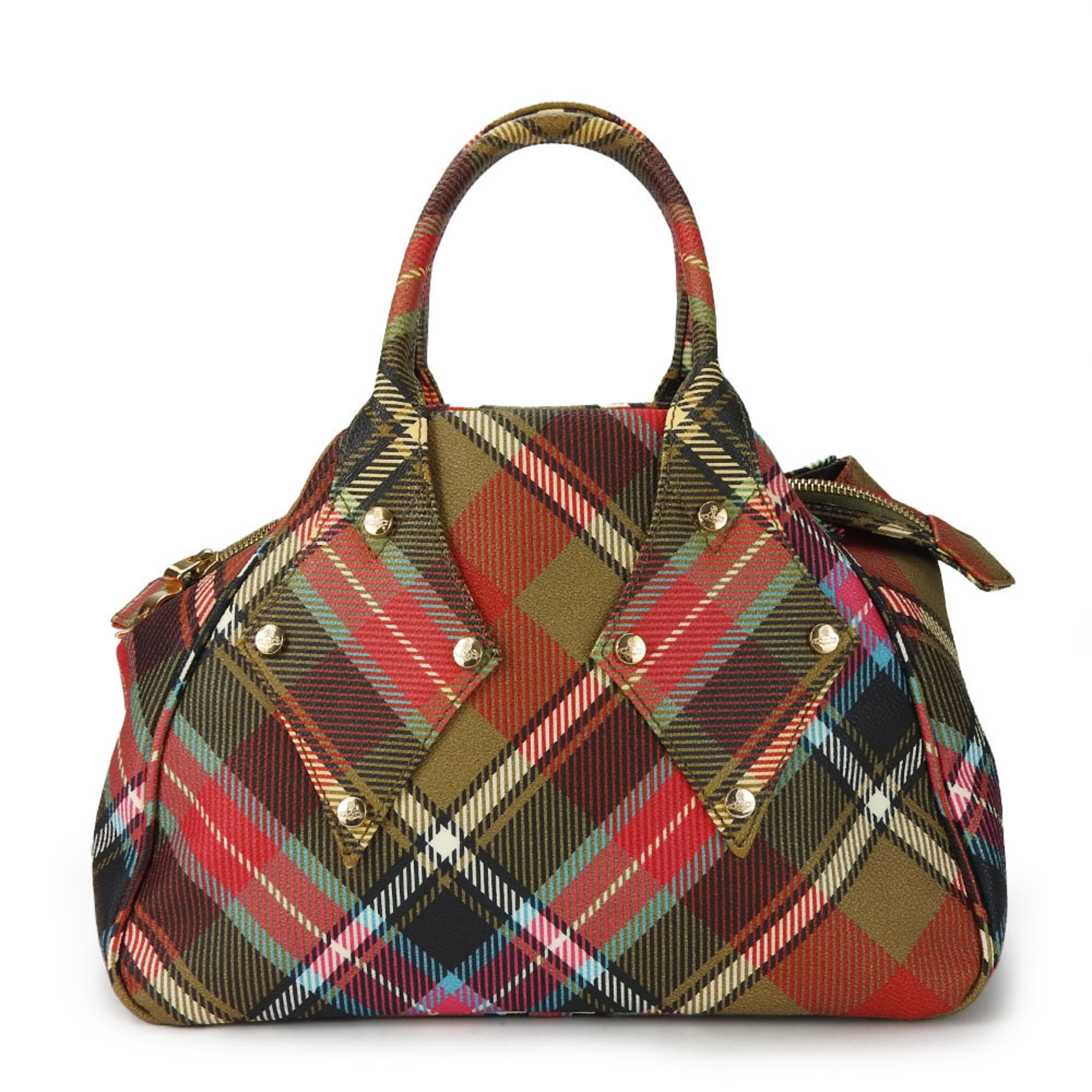 Vivienne Westwood Handbag Yasmin Multicolor Check Women's