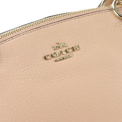 Coach handbag F36675 leather pink beige shoulder bag for women COACH