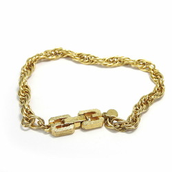 Givenchy bracelet metal gold chain plated women's