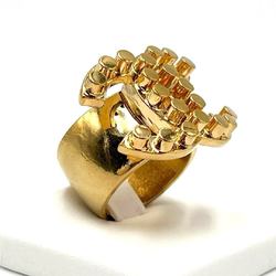 CHANEL Women's Coco Mark Ring Vintage