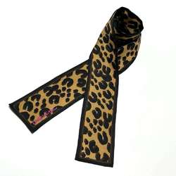 LOUIS VUITTON Women's Bandeau Scarf Bandana Leopard Print