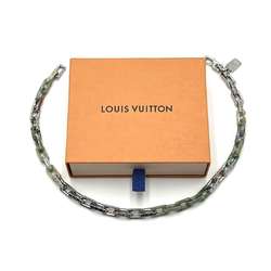 Louis Vuitton LOUIS VUITTON Men's Necklace Pendant Collier Monogram Chain